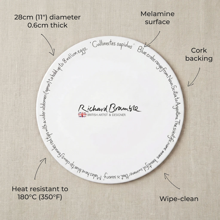 North American Lobster Tablemat in use