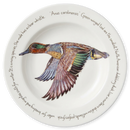 Green-winged Teal 30cm Deep Rimmed Plate