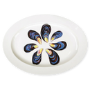 Mussels 39cm (15.4") Oval Plate