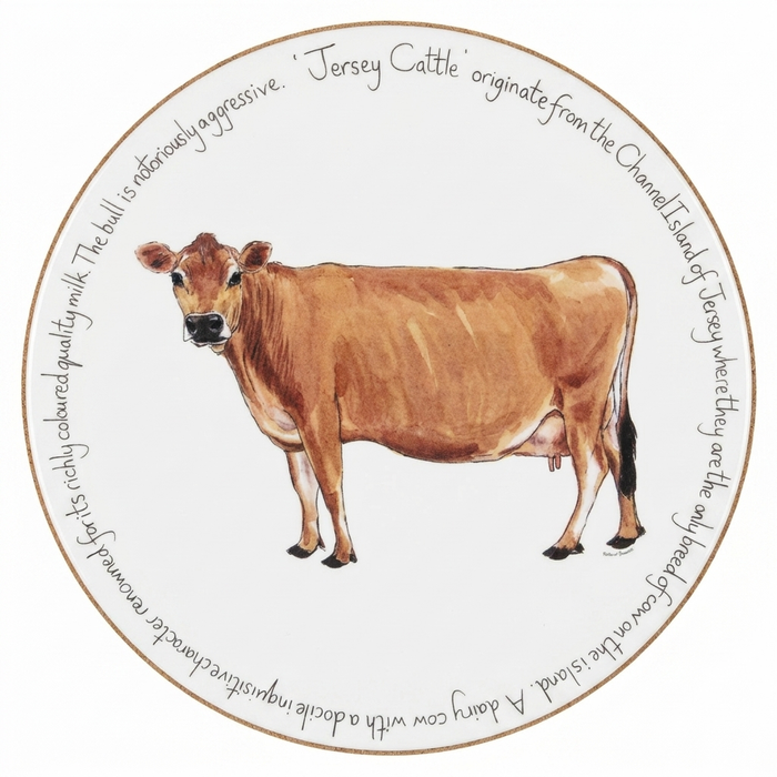 Cattle Breeds Tablemat Set of 6 in use