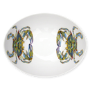 Blue Crab 18cm Oval Bowl Limited Edition