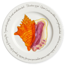 Conch Shell 30cm Flat Rimmed Plate