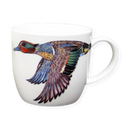 Teal Duck Mug (medium round sided)
