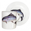 Salmon Mug & Side Plate Set