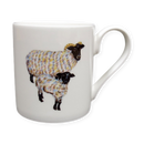 Blackface Sheep Mug (medium straight sided)