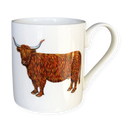 Highland Cow Mug (medium straight sided)