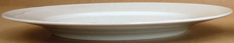 Large White Pig 30cm Flat Rimmed Plate