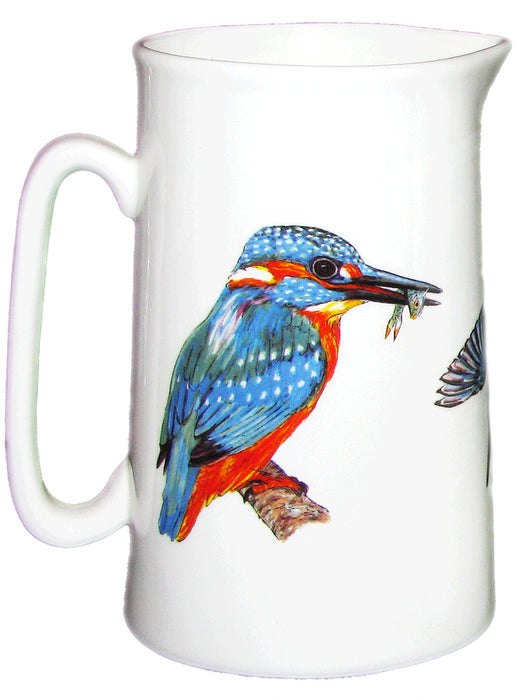 Kingfisher 1 Pint Jug by Richard Bramble