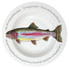 Rainbow Trout 30cm Deep Rimmed Bowl by Richard Bramble