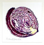 Red Cabbage Original Painting