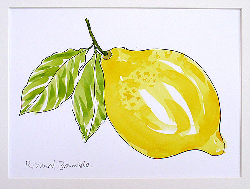 Lemon Original Painting