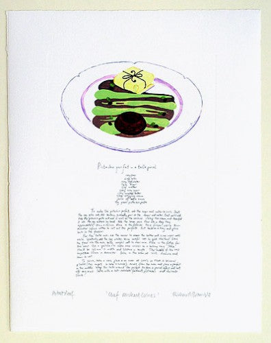 Pistachio Parfait Recipe Chef Michael Caines Print