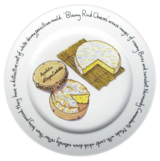 Bloomy Rind Cheese Plate by Richard Bramble