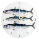Mackerel 30cm Clock