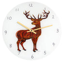 Stag Standing 30cm Clock