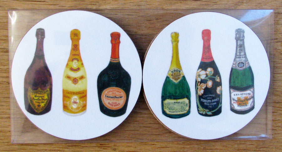 Richard Bramble Champagne Gift Coaster Pack