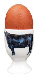 Aberdeen Angus Cow Egg Cup