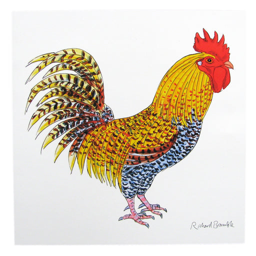 Richard Bramble Cockerel & Rooster Greeting Card