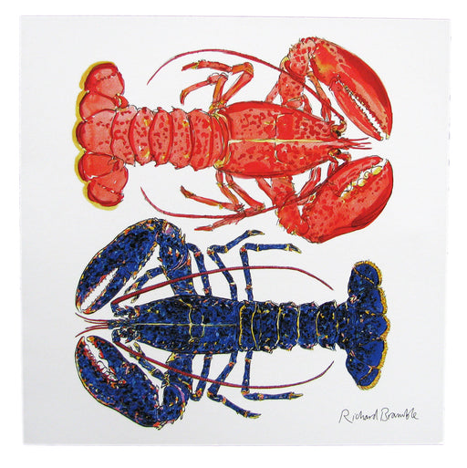 Richard Bramble Lobsters Greeting Card