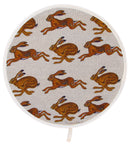 Hares Aga style linen hob pad