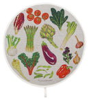 Vegetables Aga style linen hob pad