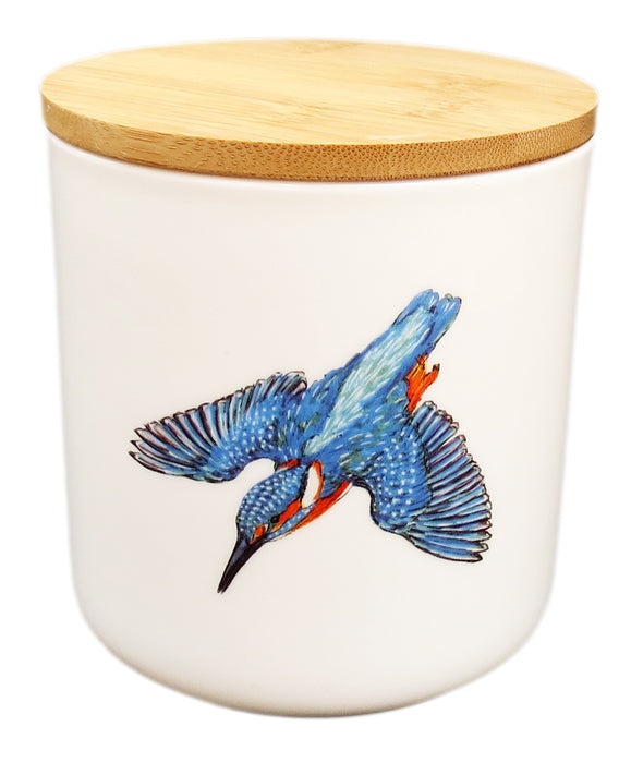 Kingfisher Storage Jar