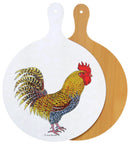 Cockerel Melamine Chopping Board