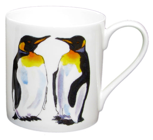 King Penguin Mug by Richard Bramble