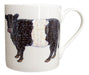 Belted Galloway Cow Mug by Richard Bramble