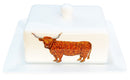 Highland Cow Butter Dish