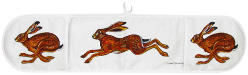 Hares oven glove by Richard Bramble