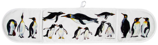 Penguins oven glove by Richard Bramble
