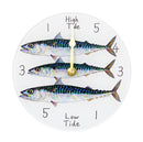 Mackerel 18cm Tide Clock