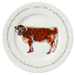 Longhorn Cow 30cm Plate