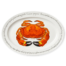 Crab 39cm (15.4") Oval Plate