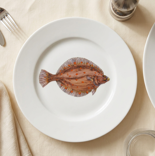 Richard Bramble Plaice 19cm Plate lifestyle