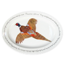 Ring-necked Pheasant 39cm (15.4") Oval Plate