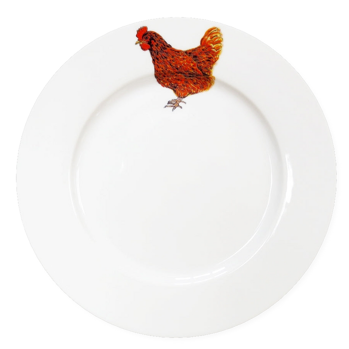 Richard Bramble Hen 26cm Plate