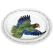 parrot oval plate