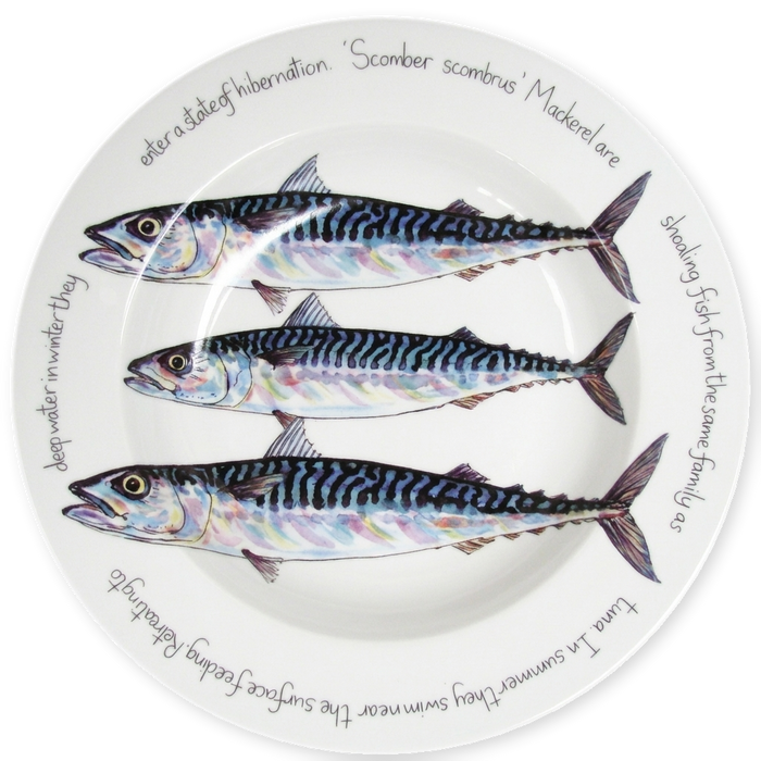 Mackerel 30cm Plate