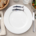 Richard Bramble Mackerel 26cm Plate lifestyle