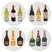 Wine & Champagne Gift Coaster Pack