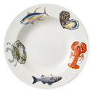 Fish & Shellfish US East Coast 30cm Deep Rimmed Plate