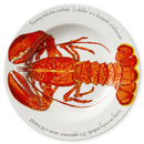 Red Lobster 30cm Deep Rimmed Plate