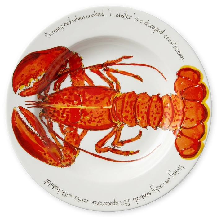 Red Lobster 30cm Plate