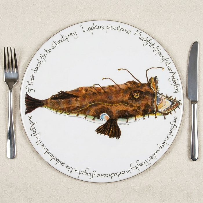 Monkfish Tablemat styled on the table