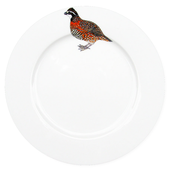 Richard Bramble Bobwhite Quail 26cm Plate