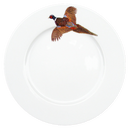 Ring-necked Pheasant 26cm Flat Rimmed Plate