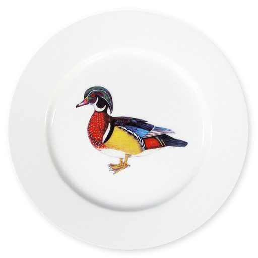 Richard Bramble Wood Duck 19cm Plate
