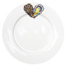 Oyster 26cm Flat Rimmed Plate